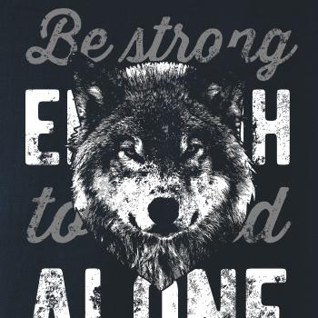 Wolf alone