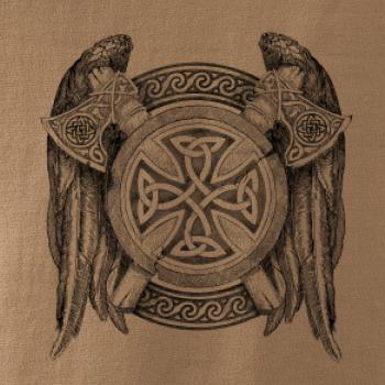 Keltský symbol a sekery