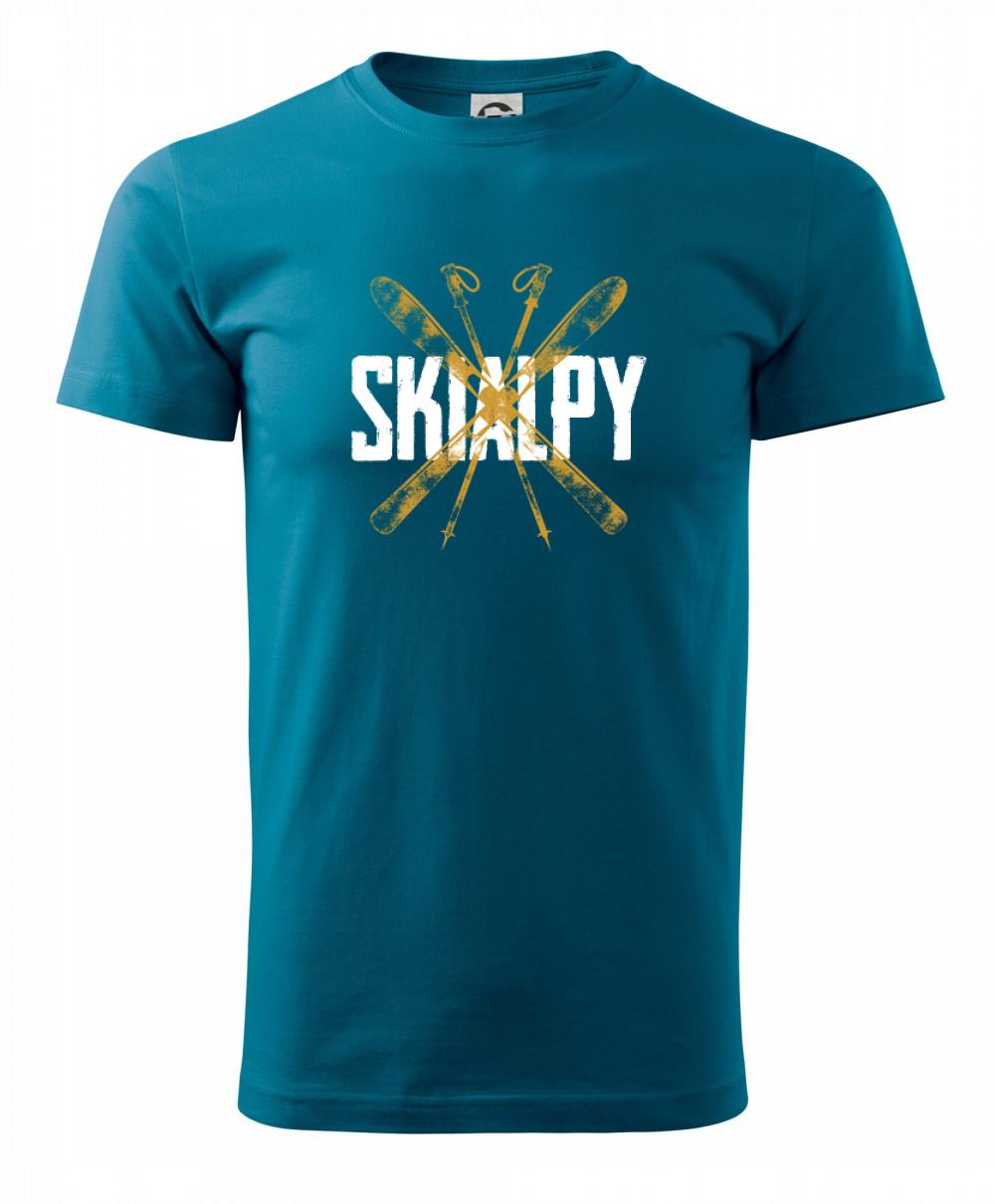 Skialpy nápis lyže Skialpy nápis lyže