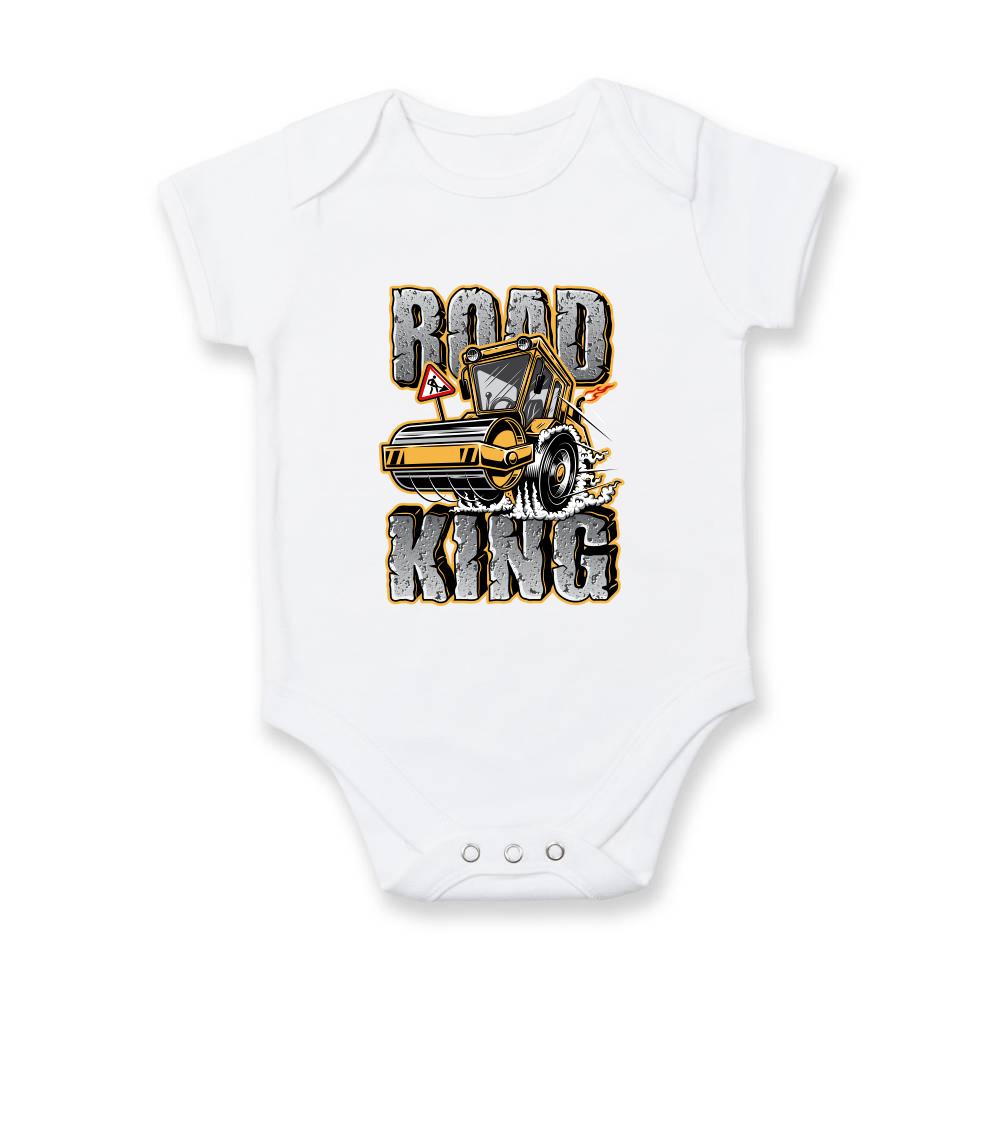 Road King válec - Body dojčenské s krátkym rukávom