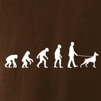 Evolúcia pes doberman (muž-žena)