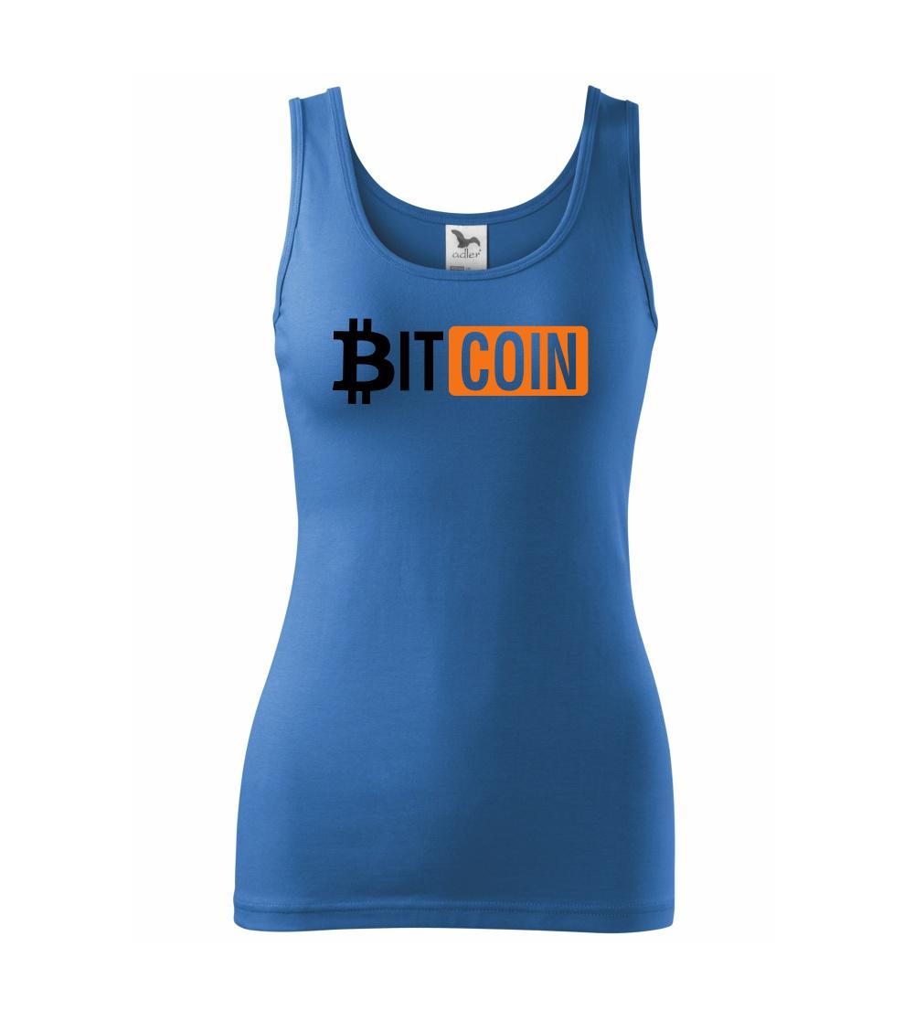 Bitcoin nápis Bitcoin nápis