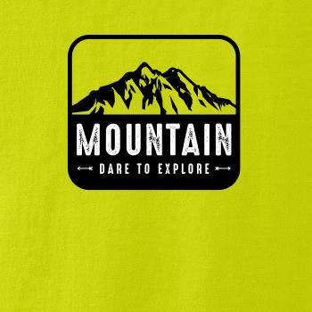 Mountain dare to explore