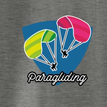 Paragliding dva padáky