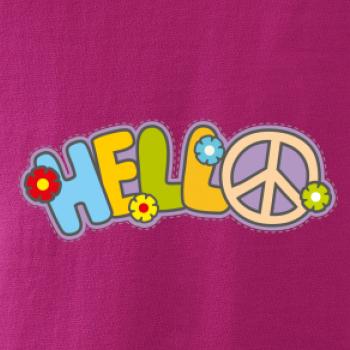 Hello hippie symbol