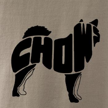 Čau Čau - nápis v tele Čau Čau - nápis v tele