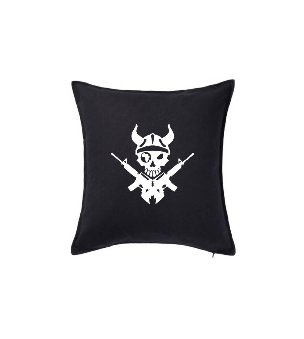 Vojenská tričká s potlačou - US Navy Seals Skull - Vankúš 50x50