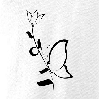 Motýľ na kytici Motýľ na kytici