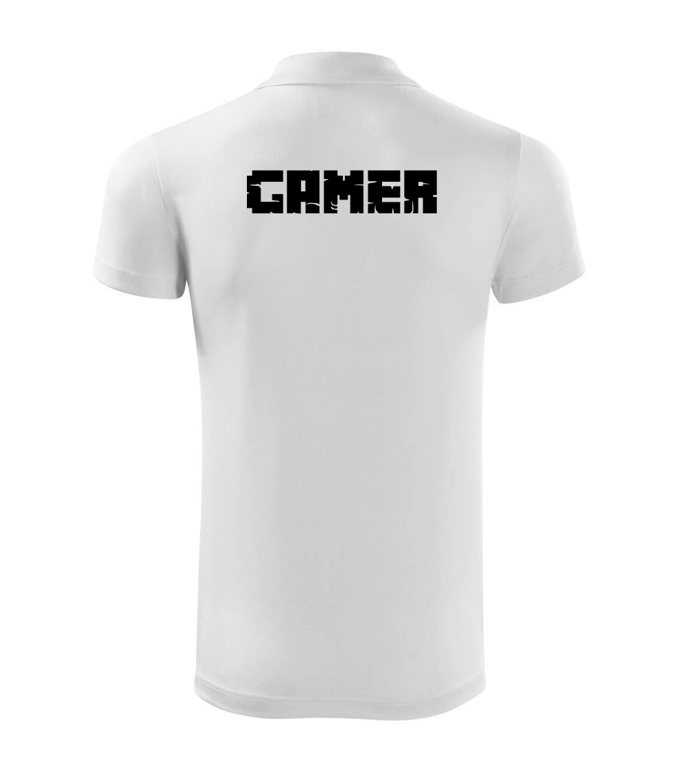 Tričká pre ajťákov - Gamer nápis - Polokošeľa Victory (športové)