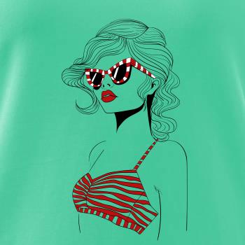 Dievča s červenými plavkami  Dievča s červenými plavkami