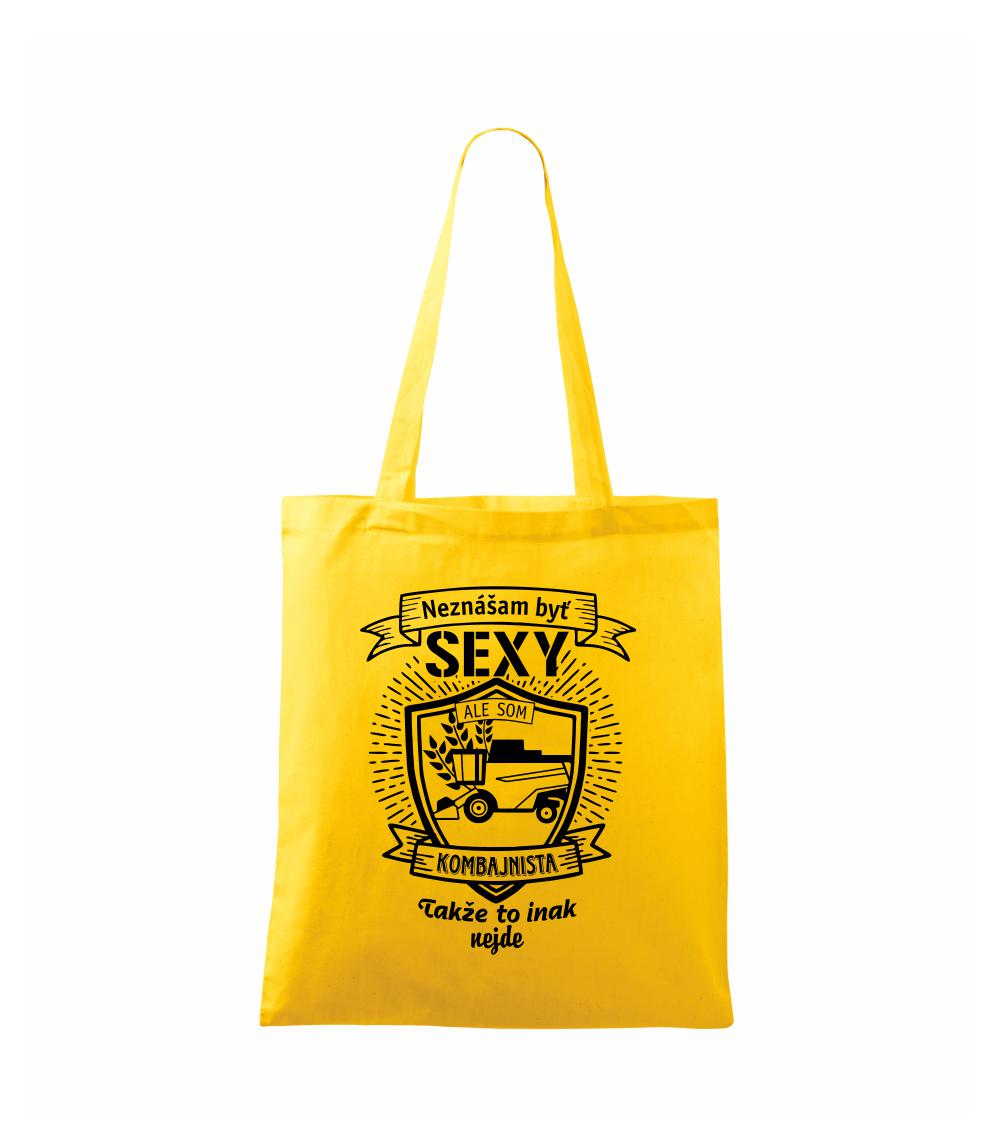 Neznášam byť sexy - Kombajnista - Taška bavlnená