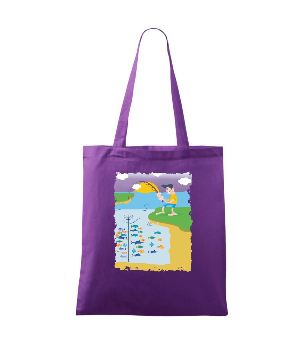 Rybár, ktorý má smolu farebný