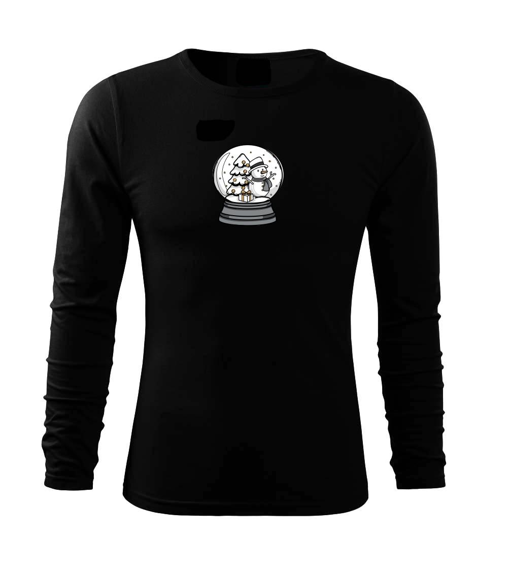 Sněhová koule se sněhulákem