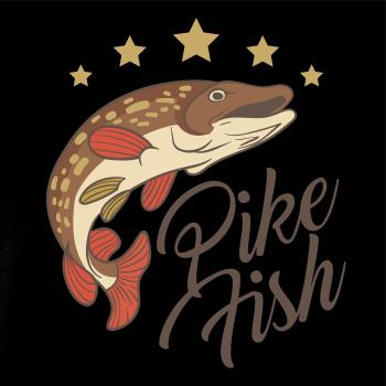 Šťuka obecná hviezdičky