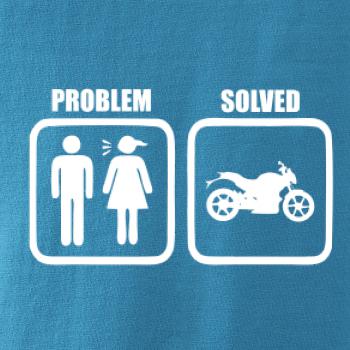 Problém cestná motorka