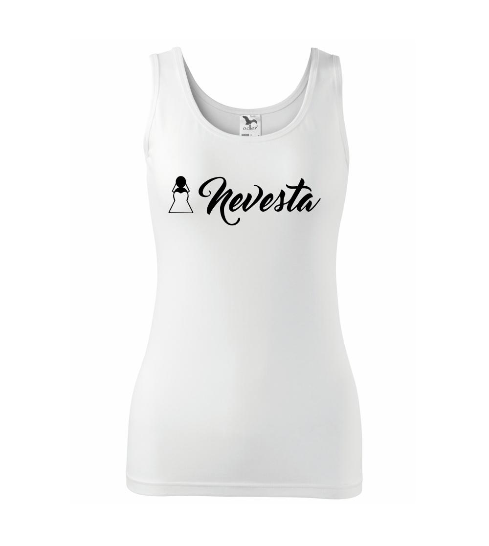 Svadobné tričká - Slovenskí Ženích-Nevesta ikona - Dámske tielko