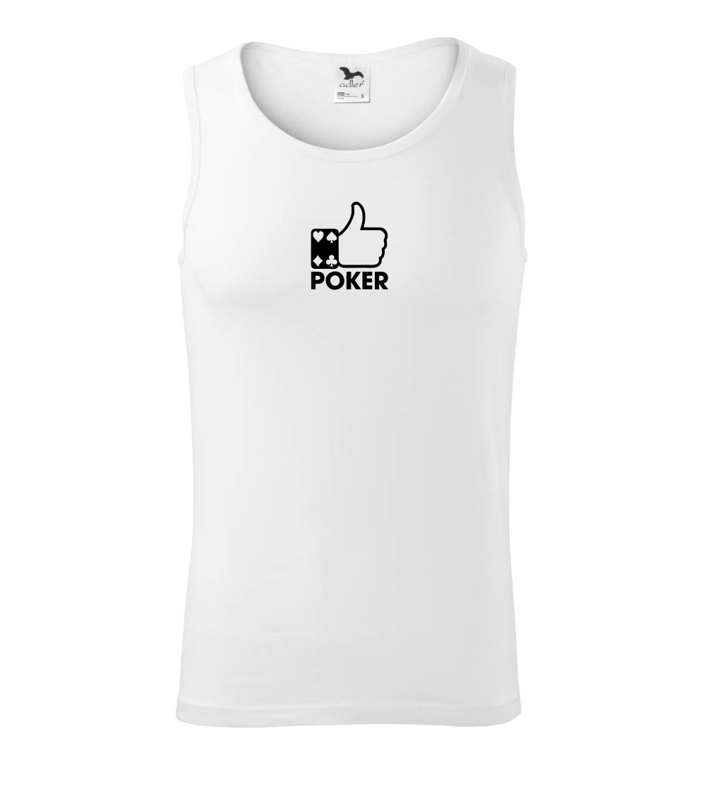 Poker tričká - Poker palec - Tielko pánske Core