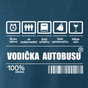 Čiarový kód - Vodič autobusu / Vodička autobusu