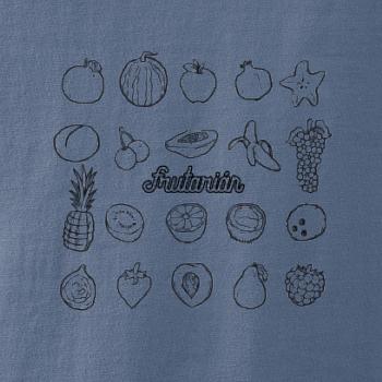 Frutarián ovocie vo štvorci