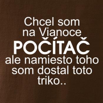Chcel som na Vianoce počítač