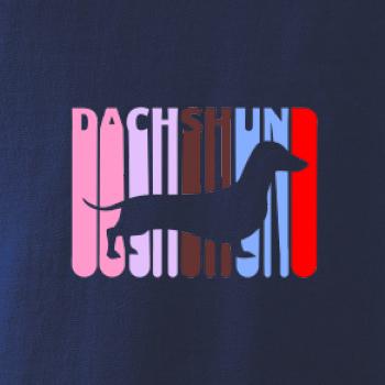 Jazvečík Roztečený nápis Jazvečík Roztečený nápis