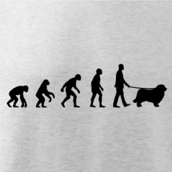 Evolúcia pes Novofundlandský pes (muž-žena)