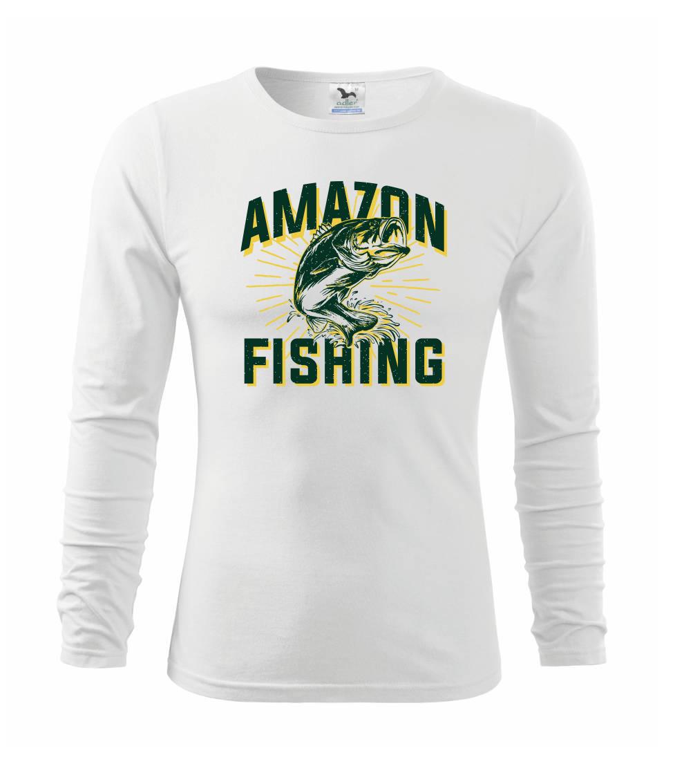 Tričká so zvieratami - Fish fishing - Tričko detské Long Sleeve