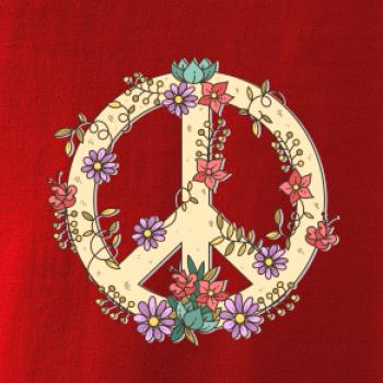Peace symbol pieskový