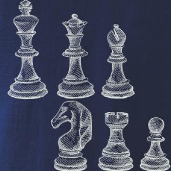 Šachové figúrky kreslené Šachové figúrky kreslené