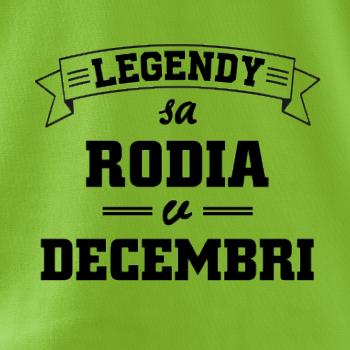 Legendy sa rodia v decembri