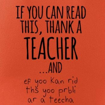 if you can read this - teacher