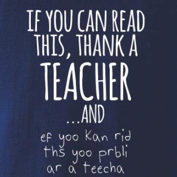 if you can read this - teacher