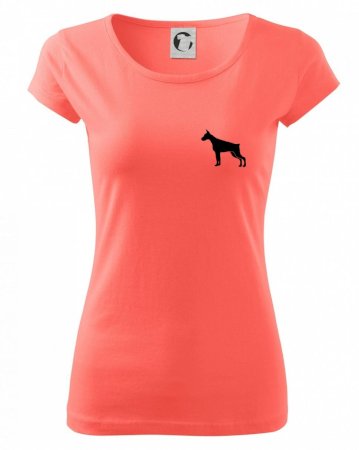 Doberman ikona prsník