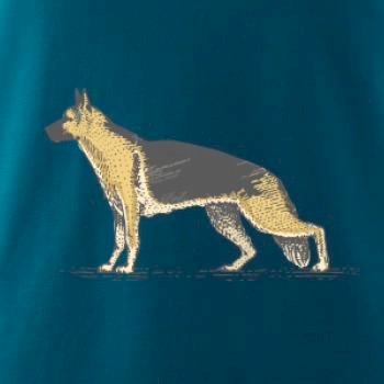 Vintage German shepherd