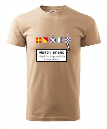 Námořní abeceda - vlastní jméno