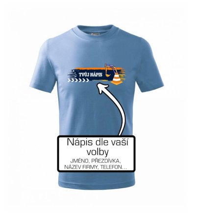 Stavba - vlastní nápis - bagrista
