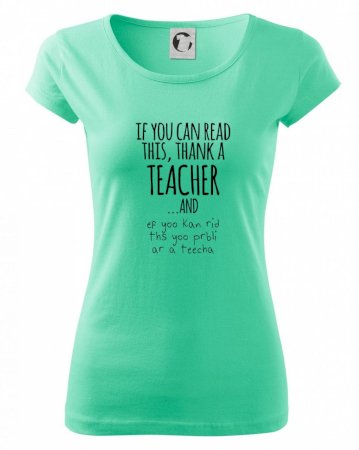 if you can read this - teacher