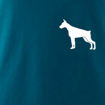 Doberman ikona prsník