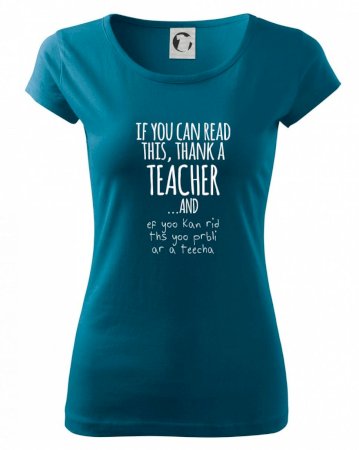 if you can read this - teacher