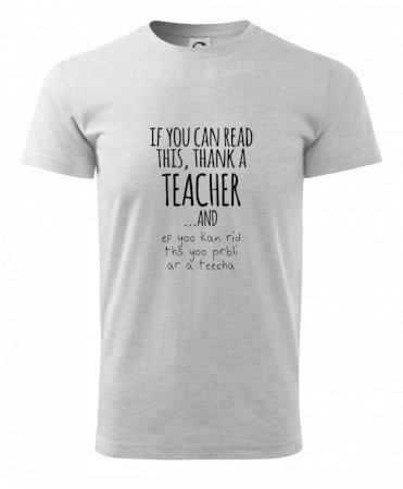 if you can read this - teacher