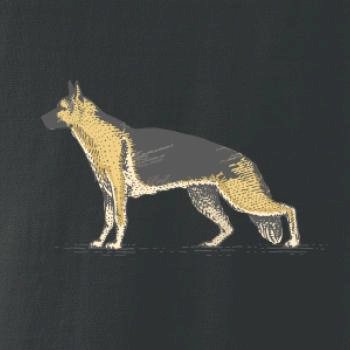 Vintage German shepherd