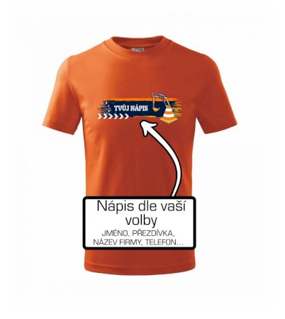 Stavba - vlastní nápis - bagrista