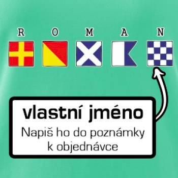 Námořní abeceda - vlastní jméno