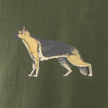 Vintage German shepherd