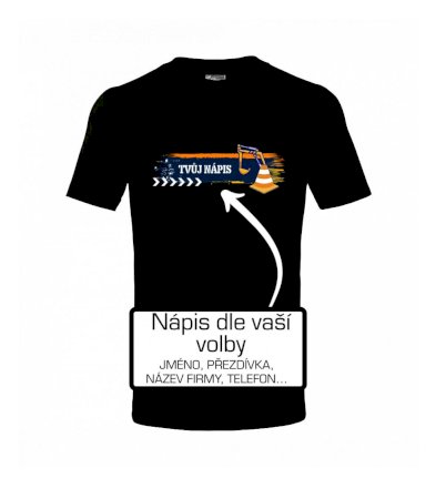Stavba - vlastní nápis - bagrista