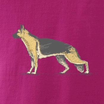 Vintage German shepherd
