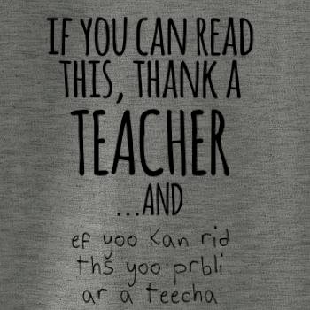 if you can read this - teacher