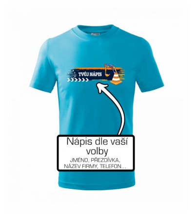 Stavba - vlastní nápis - bagrista