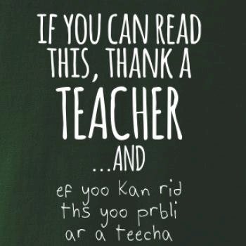 if you can read this - teacher