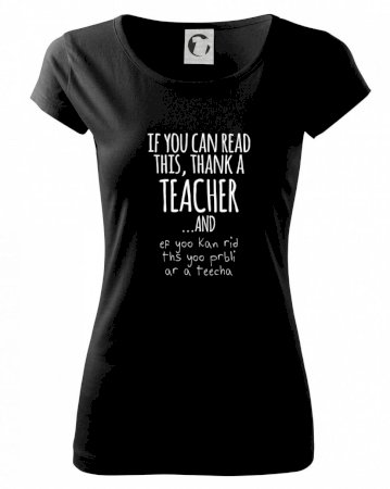 if you can read this - teacher